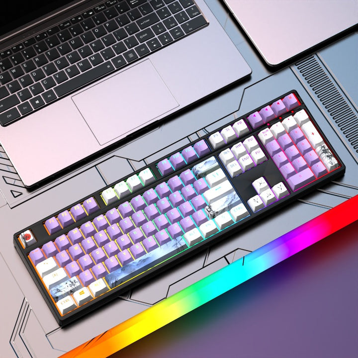 Custom Gaming Keyboard with RGB Backlighting Bowlift