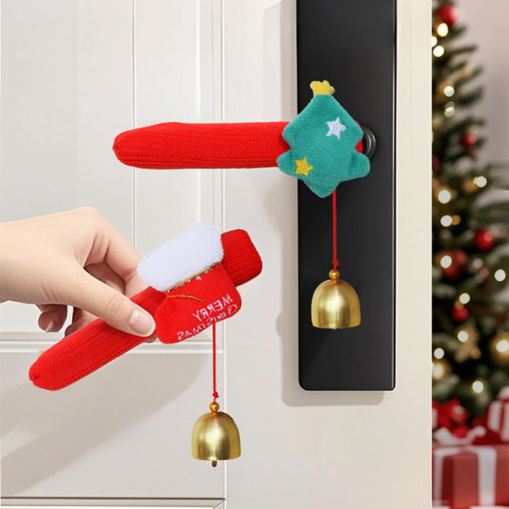 Door handle decoration with Santa Claus Bowlift