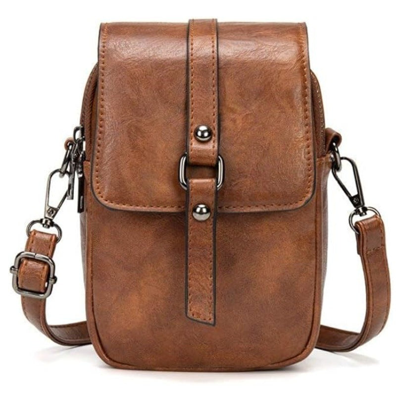 Elegant shoulder bag with thoughtful compartment system Bowlift