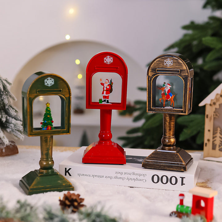 Nostalgic Christmas mailbox decoration Bowlift