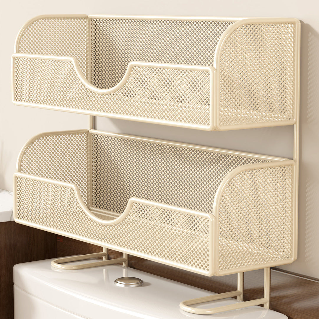 Over-Toilet Storage Organizer Rack Bowlift