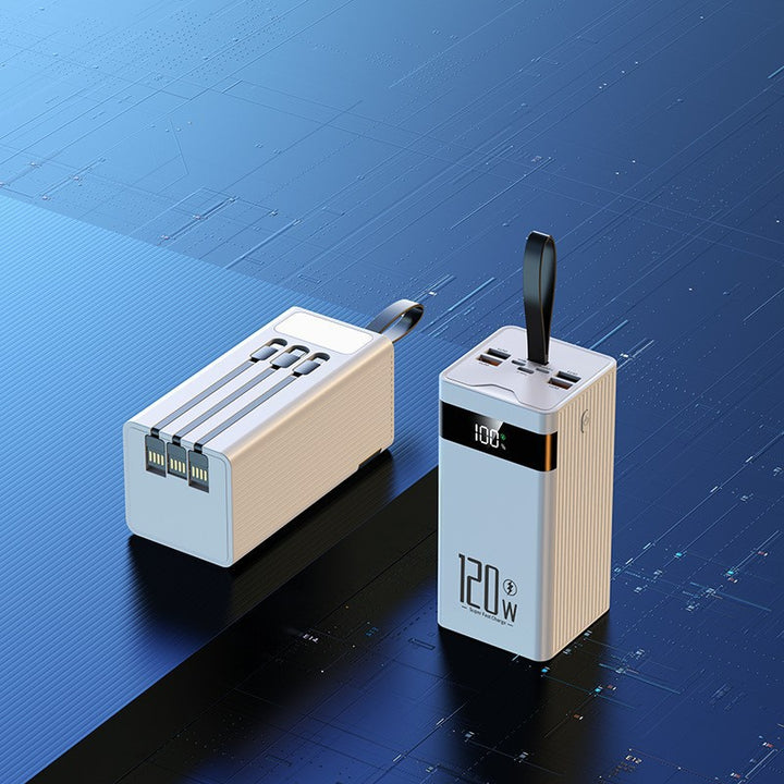 High-performance power bank with smart charging and digital charging display Bowlift