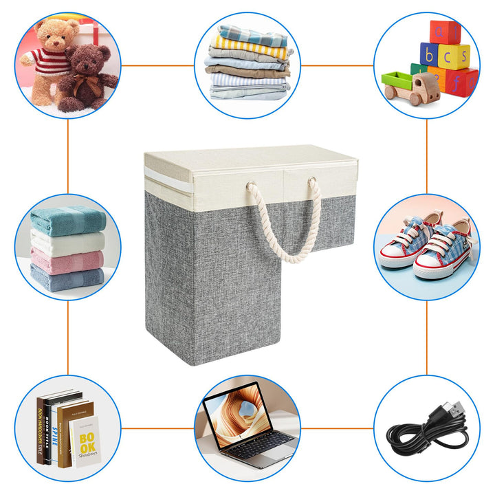 Versatile Fabric Storage Basket Bowlift