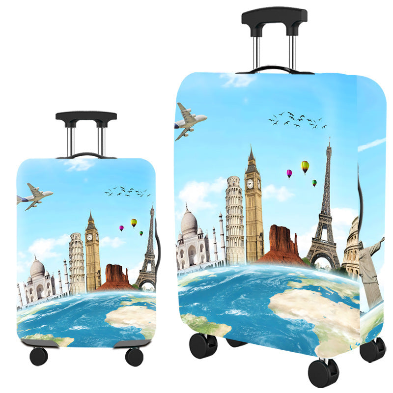 Artistic Travel Hard Shell Suitcase Bowlift