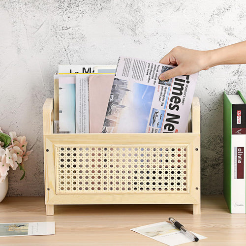 Rectangular Woven Storage Basket Bowlift