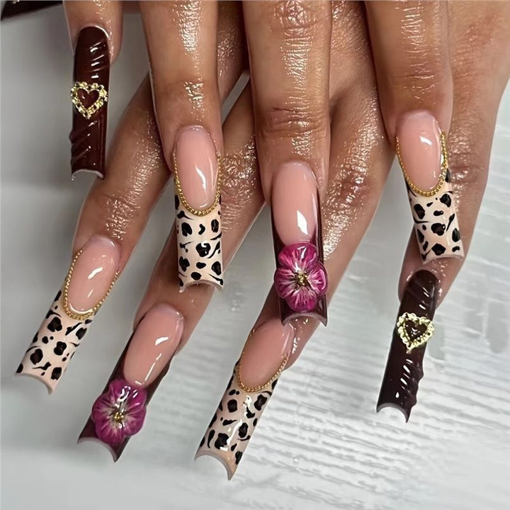 Artistic Long Nail Wraps Bowlift
