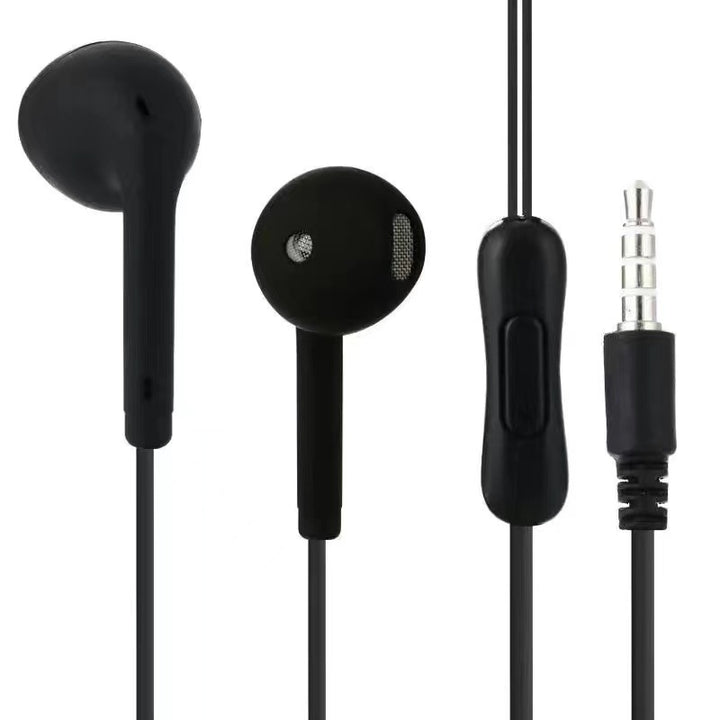 Ergonomic Wired Earphones with Inline Microphone Bowlift