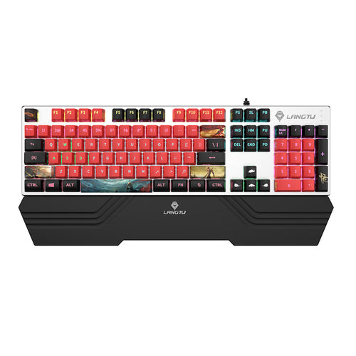 Ergonomic RGB Mechanical Gaming Keyboard Bowlift