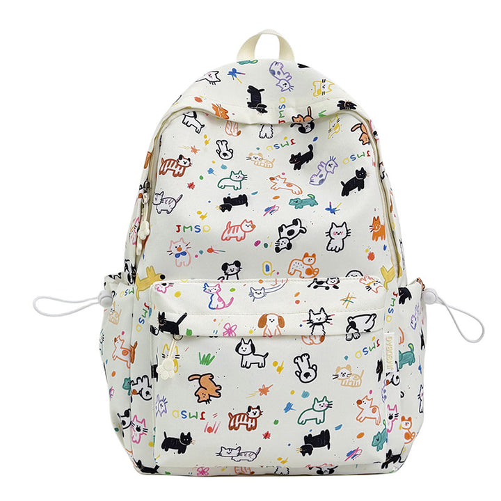 Playful Animal-Themed Backpack Bowlift