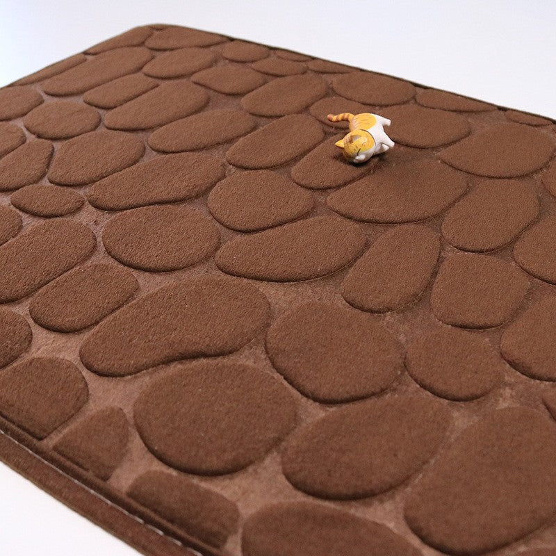 Plush Memory Foam Bath Mat Bowlift