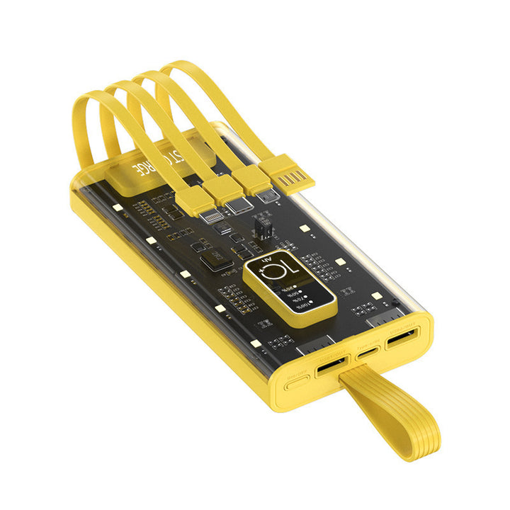 Portable power bank with powerful fast charging technology and intelligent battery level display Bowlift