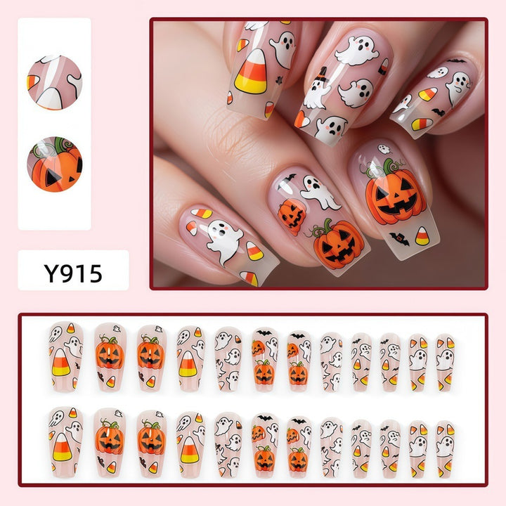 Artificial nails in festive Halloween design Bowlift 1788232771