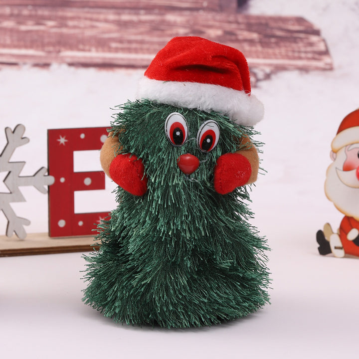 Parachuting Santa Claus Hanging Christmas Ornament With Fabric Canopy And Decorative Suspension Cords