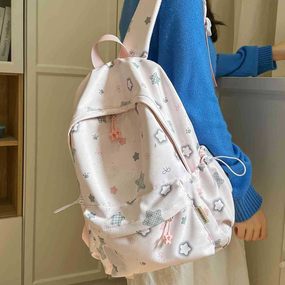 Stylish Galaxy-Themed Backpack Bowlift