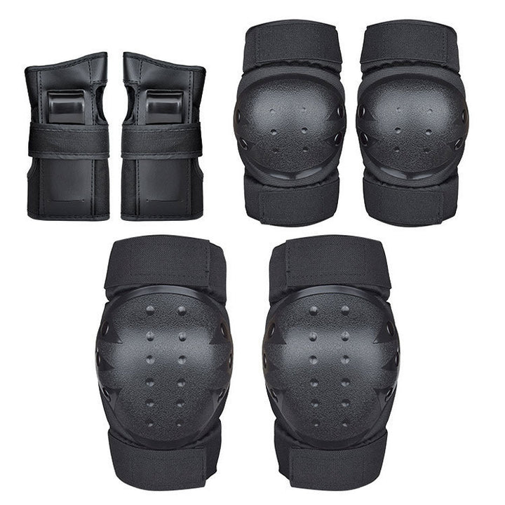 Safety package with knee protectors and wrist protectors Bowlift