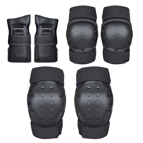 Safety package with knee protectors and wrist protectors Bowlift