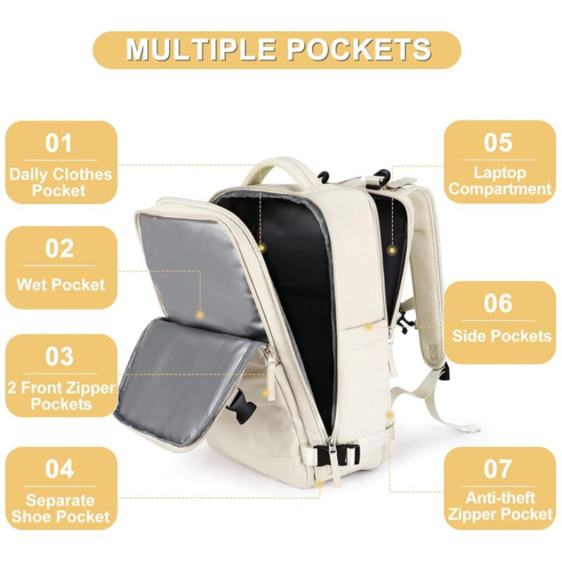 Multi-Functional Travel Backpack Bowlift