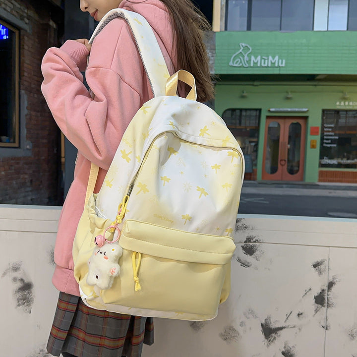Cute casual backpack with playful butterfly design Bowlift