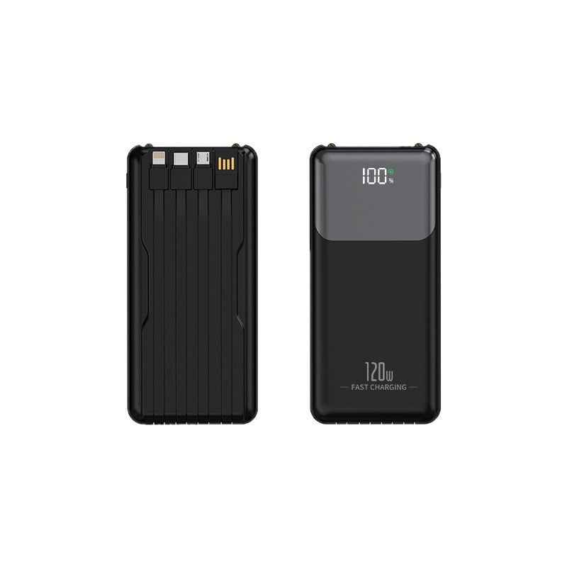 Portable Power Bank with Intelligent Multiple Connection and LCD Display Bowlift