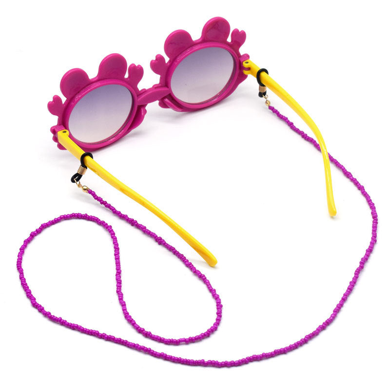 Beaded Eyewear Retainer Chain Bowlift