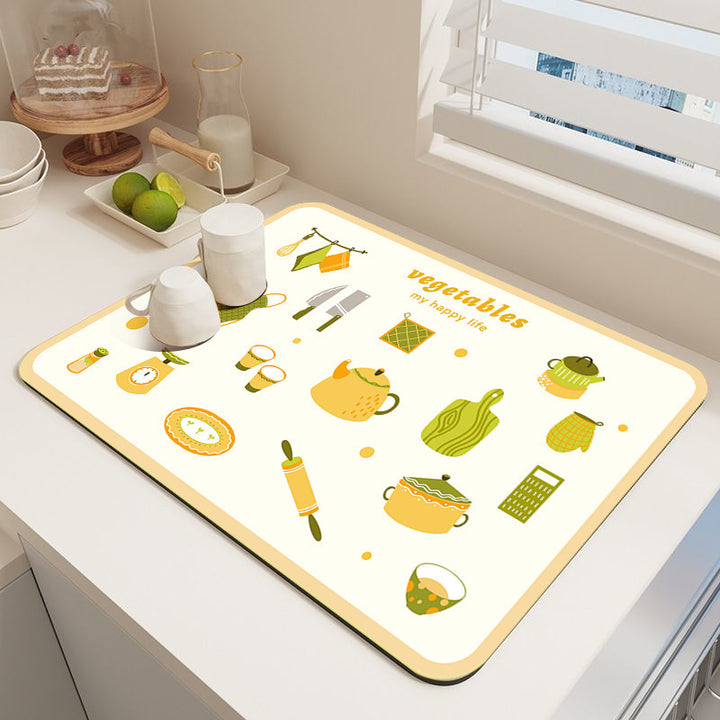 Dessert-Themed Kitchen Mat Bowlift