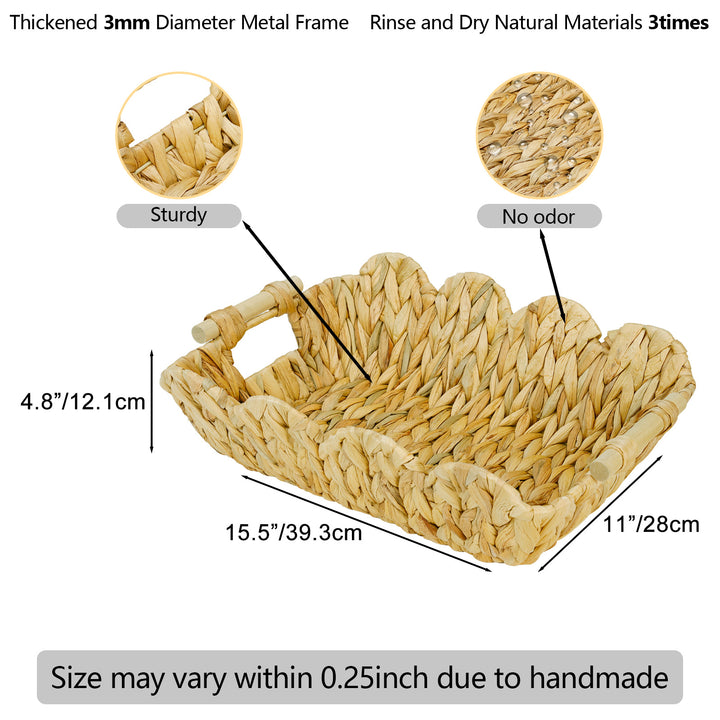 Home Storage Woven Basket Bowlift