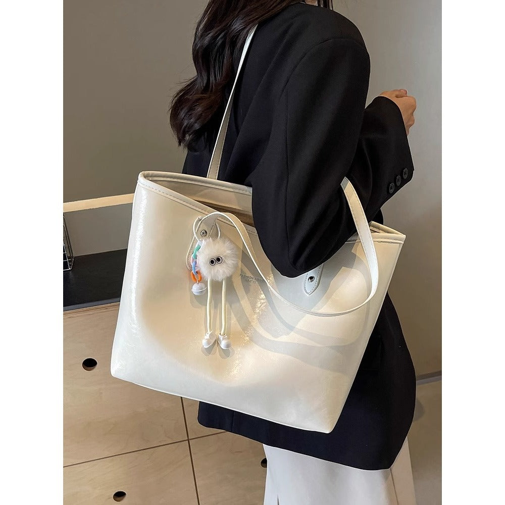 Premium Textured Tote Bag Bowlift