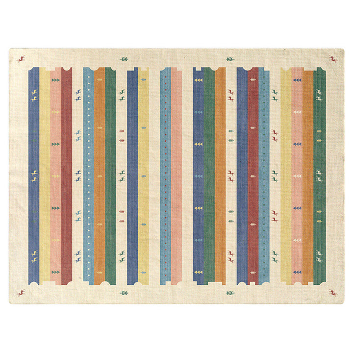 Playful Animal-Themed Area Rug Bowlift