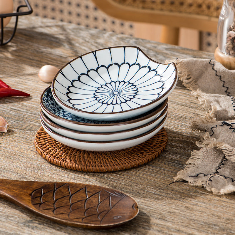 Elegant Porcelain Appetizer Dish Set