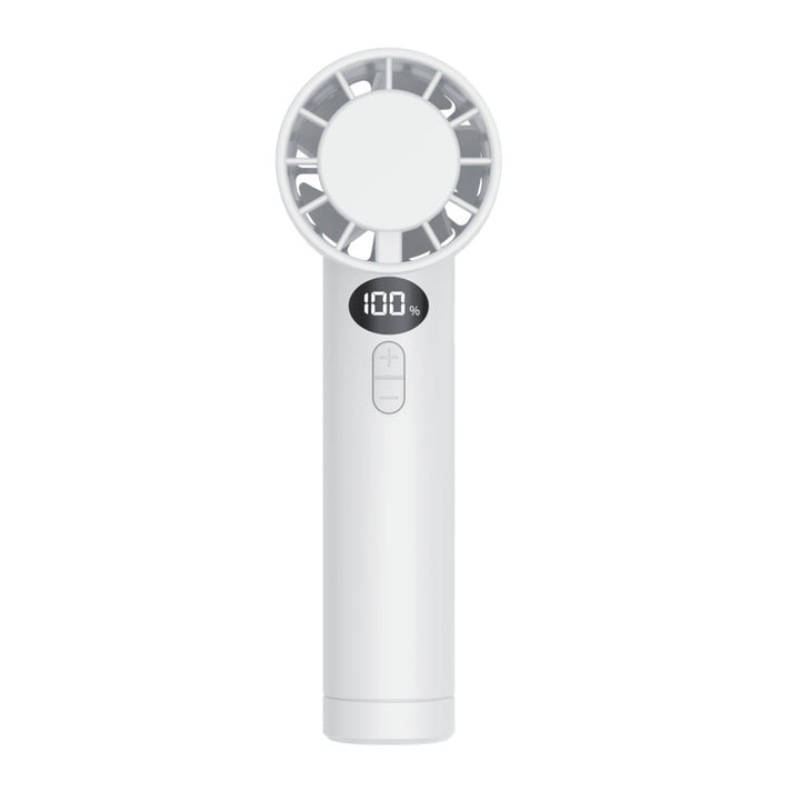 Ladies portable battery fan with LED display Bowlift