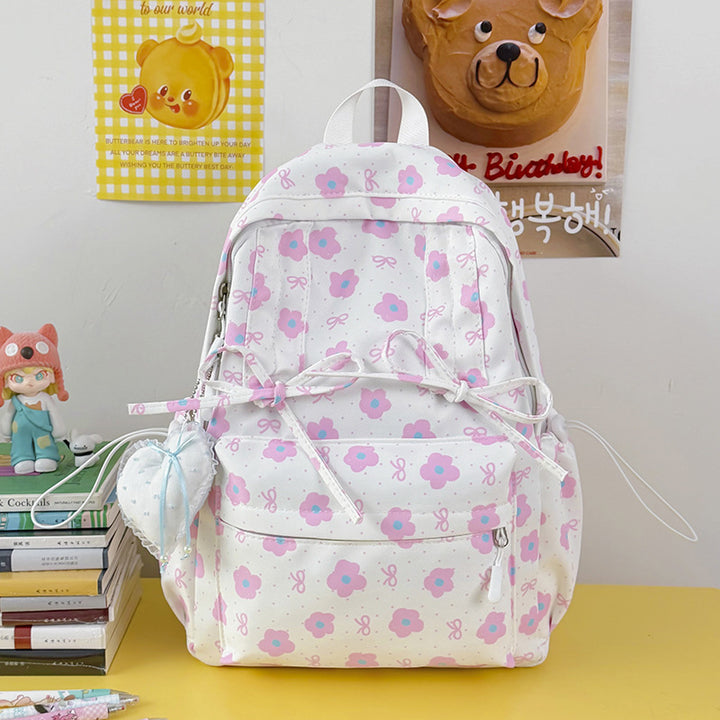 Floral Design Backpack Bowlift