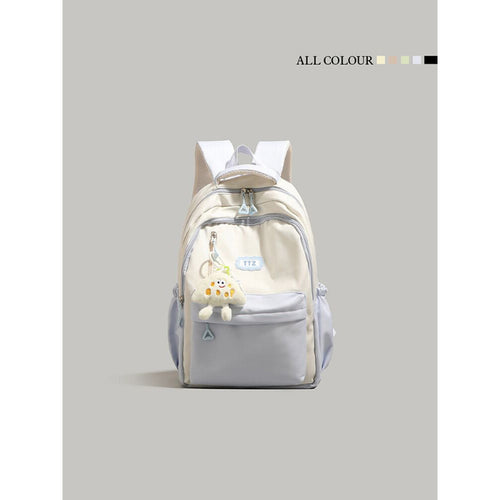 Fun-Themed Plush Backpack Bowlift