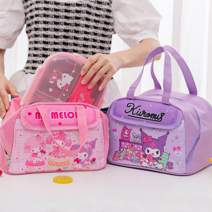Cartoon-Themed Insulated Lunch Bag Bowlift