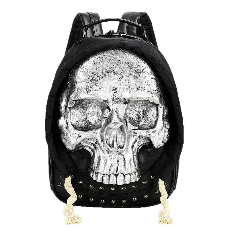 Creative backpack with skull design Bowlift
