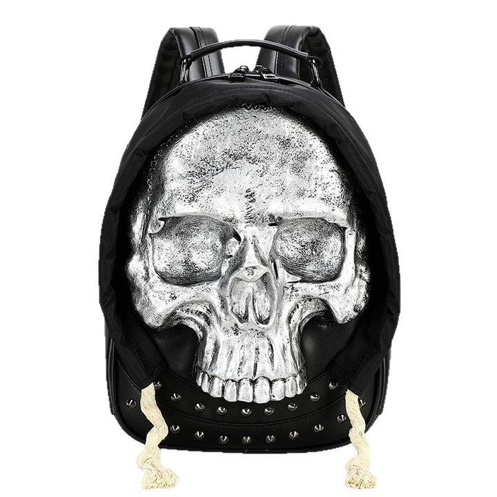 Creative backpack with skull design Bowlift