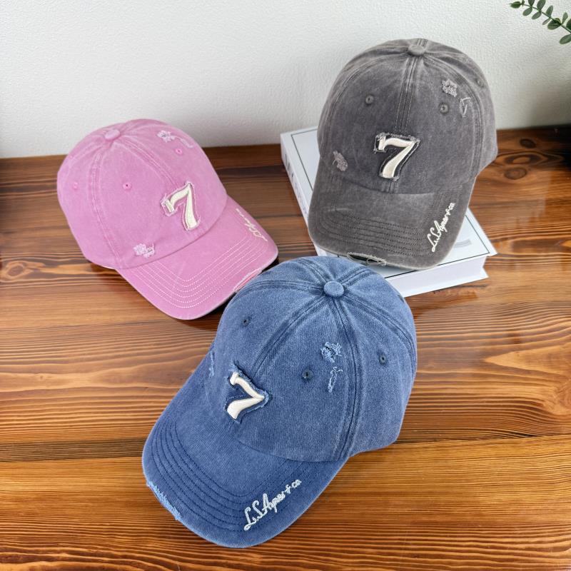 Men's Distressed Vintage Baseball Cap Bowlift
