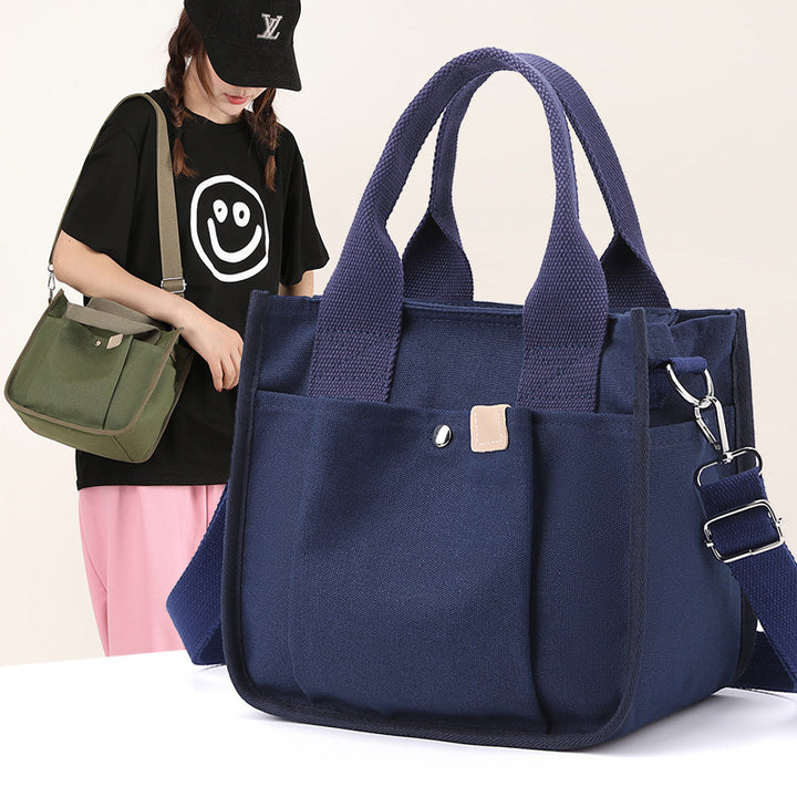 Multi-Pocket Tote Bag Bowlift