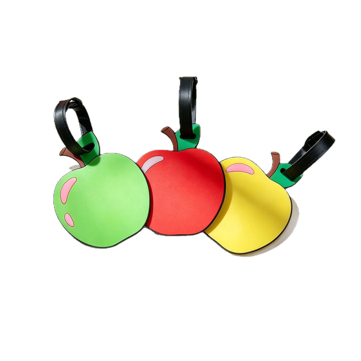 Fun Apple Shaped Luggage Tag Bowlift