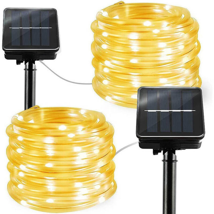 BowLift | LED Solar String Fairy Lights Waterproof Copper Wire Outdoor Tube Fairy Lights