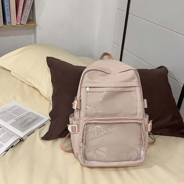 Clear Front Multi-Pocket Backpack Bowlift