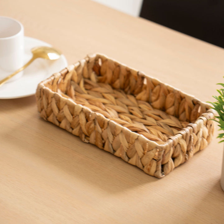 Decorative Woven Storage Basket Bowlift