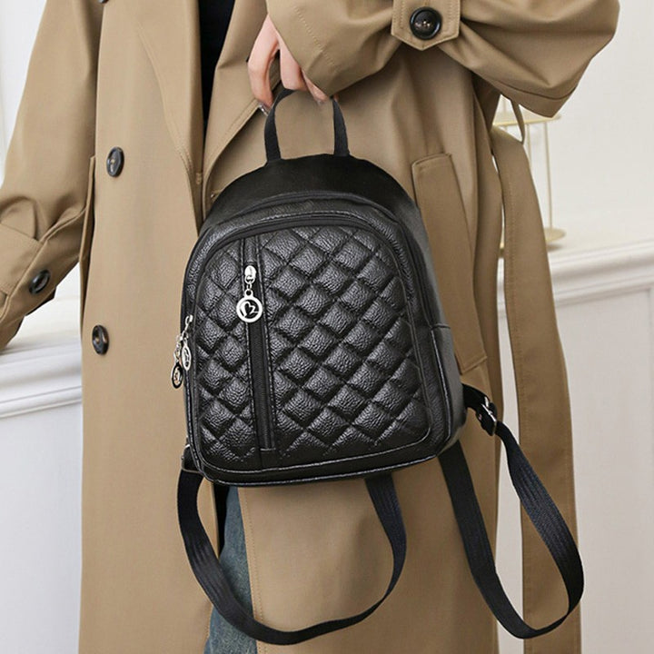 Quilted Mini Backpack Bowlift