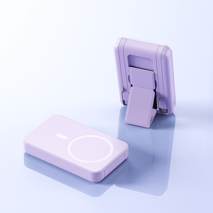 Magnetic Power Bank with Fast Qi Charging Technology Bowlift