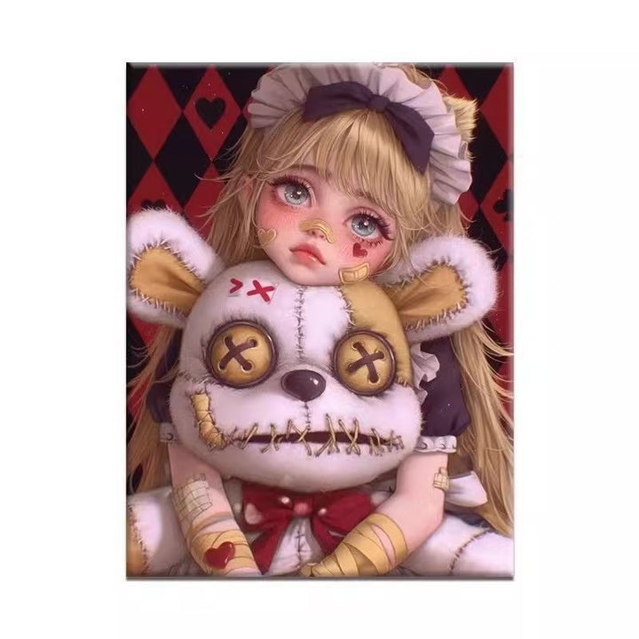 Whimsical Illustrated Fantasy Canvas Art Bowlift