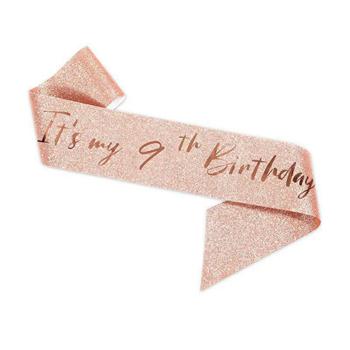 Ladies Festive 10th Birthday Decoration Ribbon Bowlift