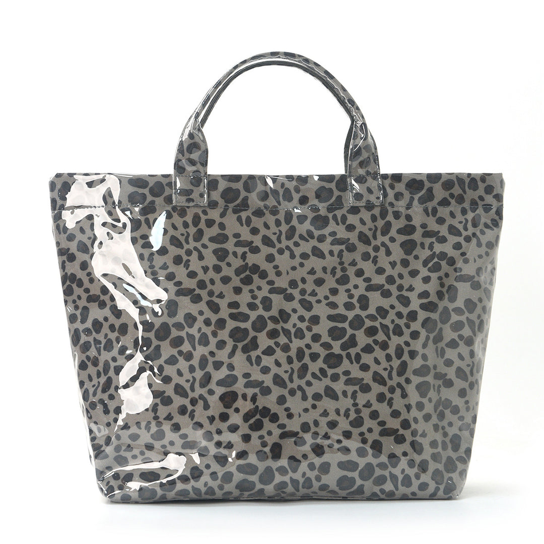 Beach bag with colorful check pattern and water-repellent coating Bowlift