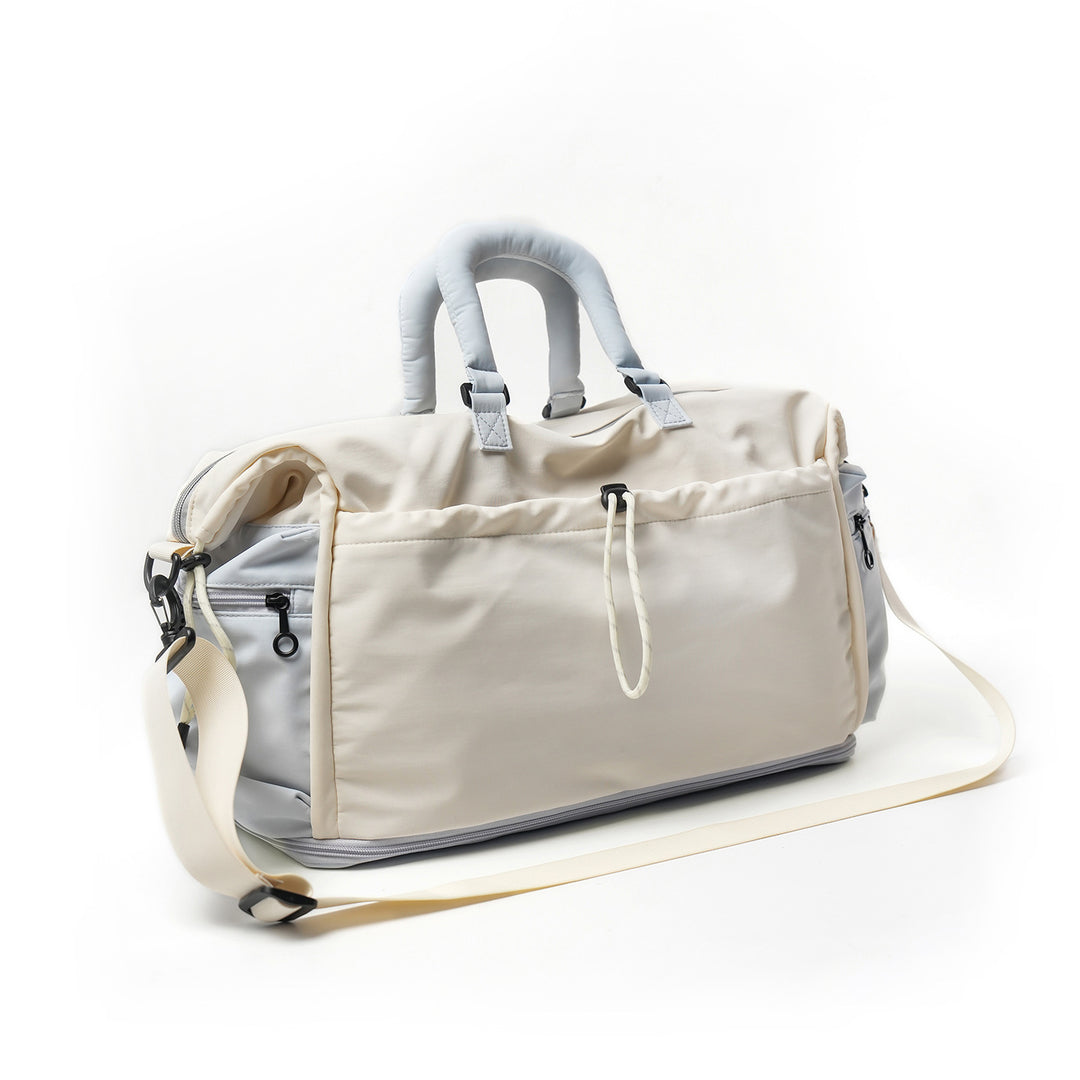 Dual-Compartment Travel Tote