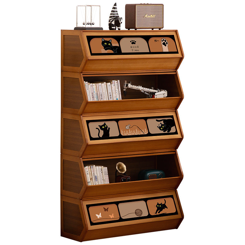 Storage unit with retractable front and friendly design Bowlift