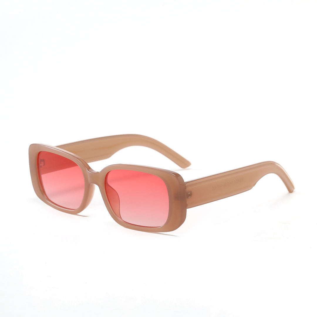 Ladies rectangular sunglasses with stylish frame Bowlift