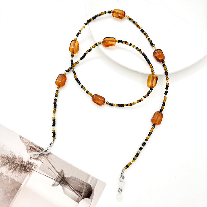 Stylish Beaded Eyewear Holder Bowlift
